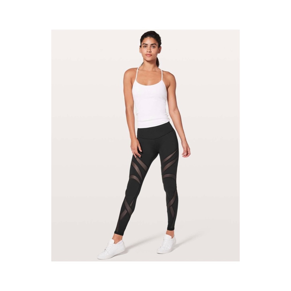 NWT Lululemon Wunder Under Mesh Pant Size 2